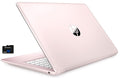 2021 HP Stream 14 inch Laptop Intel Celeron N4020 Processor 4GB RAM 64GB eMMC WiFi Bluetooth Webcam HDMI Windows 10 S with Office 365 for 1 Year + Fairywren Card (Rose Pink)