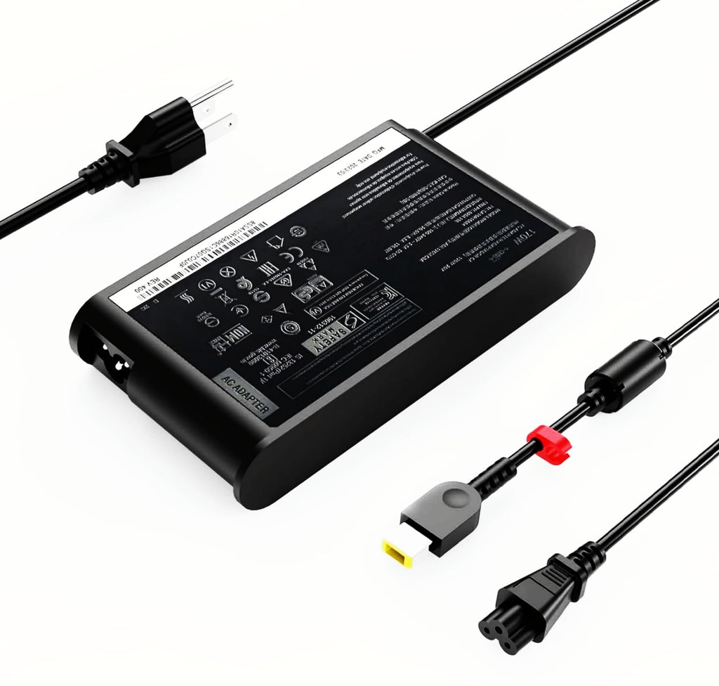 170W Charger for Lenovo ThinkPad P16 P50 P51 P52 P53 P70 P71 P73 W540 W541 P15 P17 P15V P15G T15G T15P P1 Legion 4X20S56697 ADL170SDC3A Ideapad Gaming 3 Laptop Power Adapter